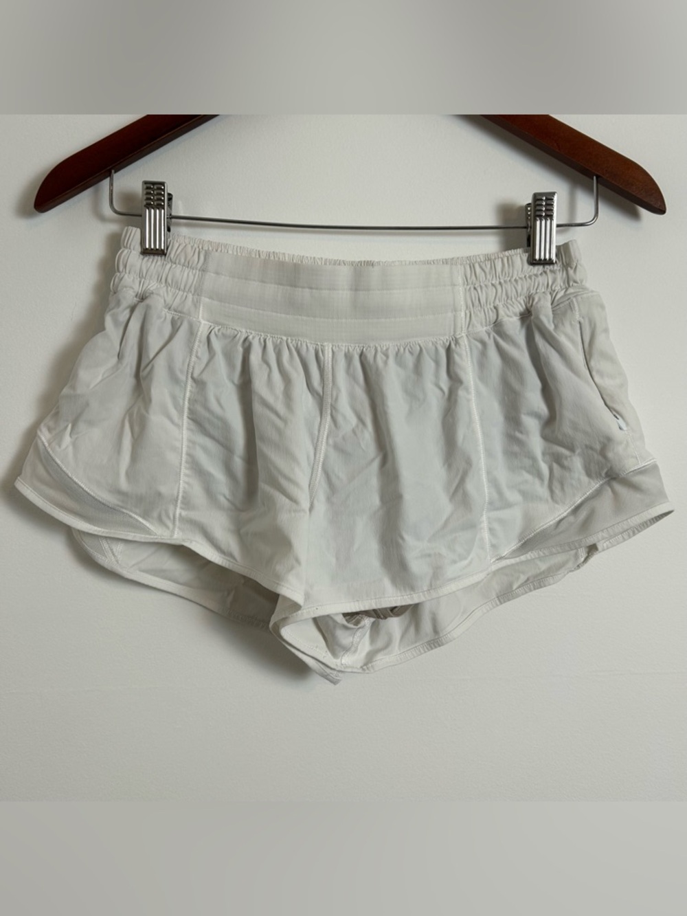 Lululemon White Shorts 8